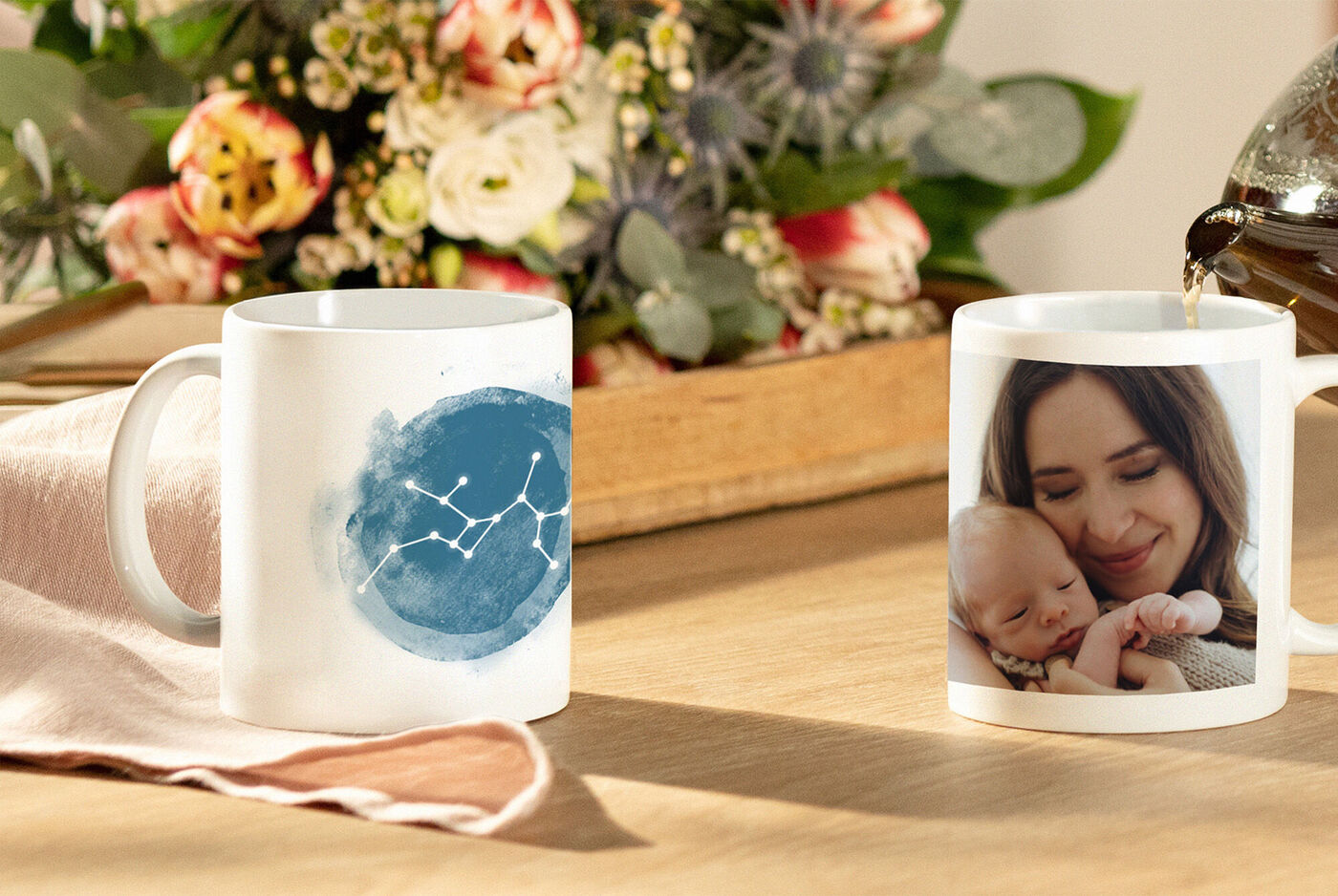 Mug personnalisé signe zodiaque
