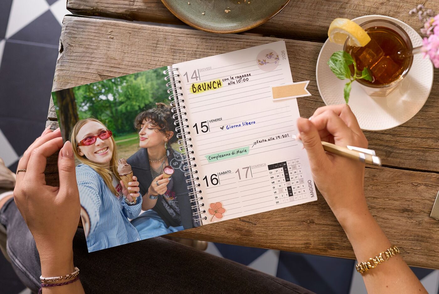 Agenda A5 personnalisé