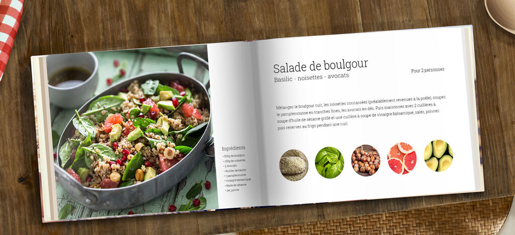 Album photo cuisine