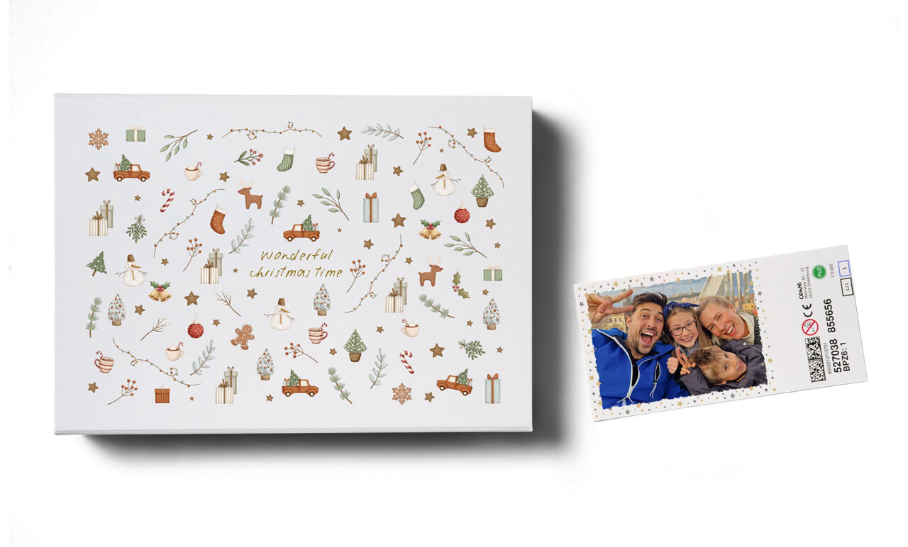 Boîte du calendrier de l’Avent puzzle CEWE