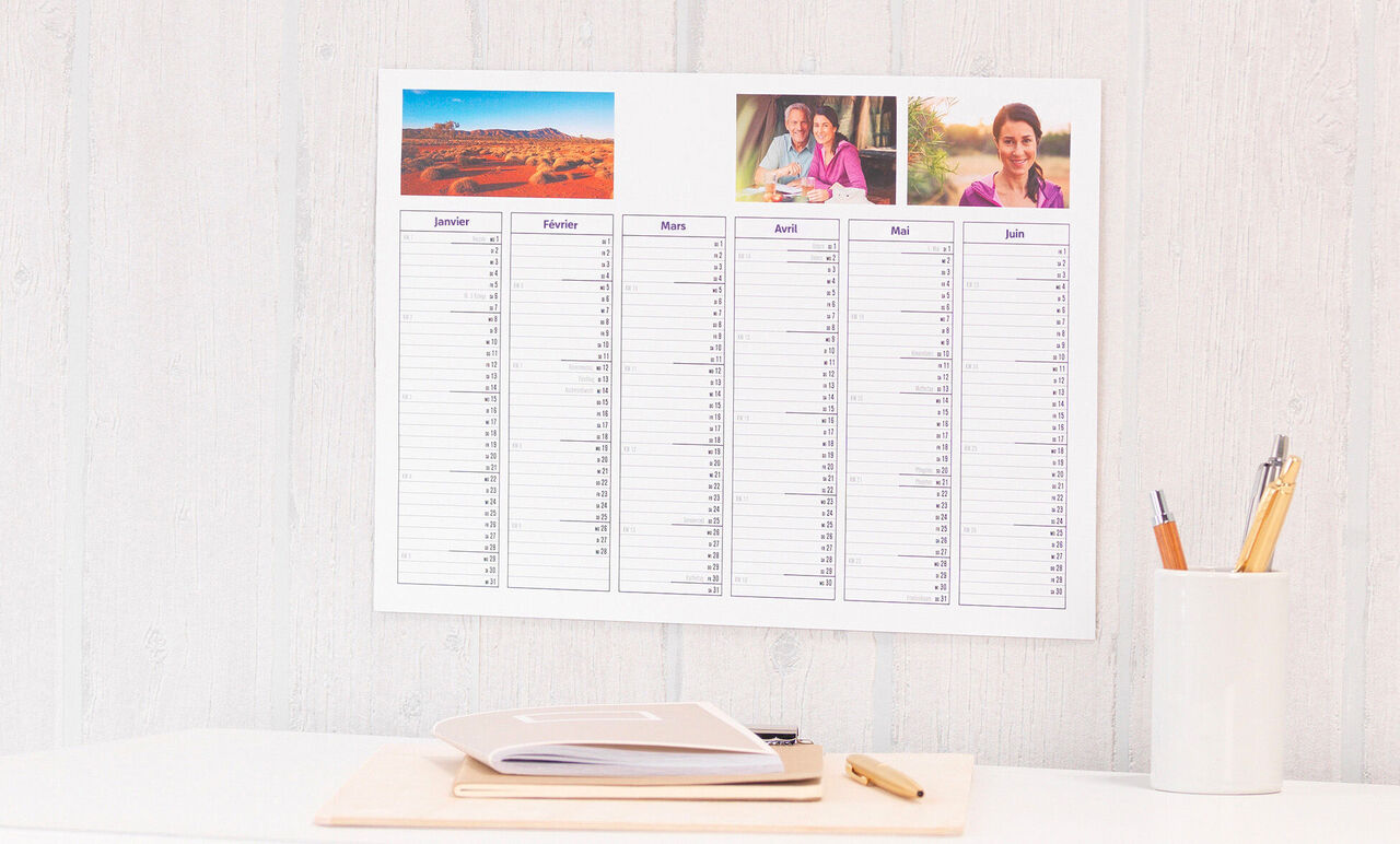 Planning annuel;