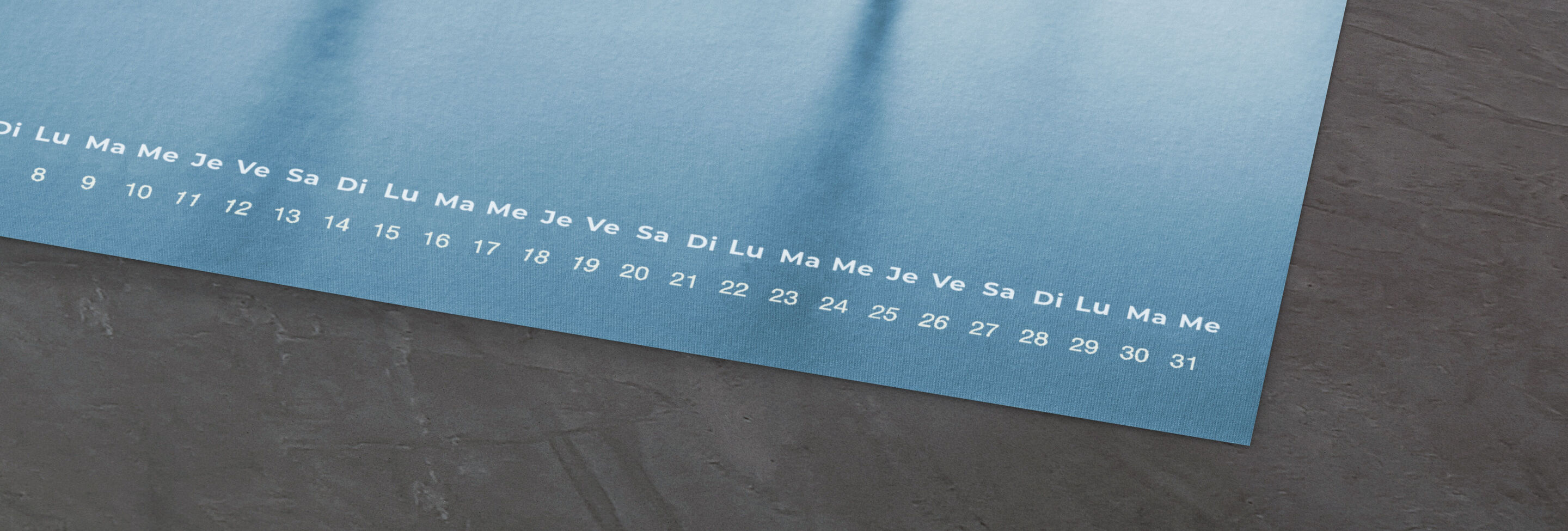 Papier mat Premium calendrier cewe;