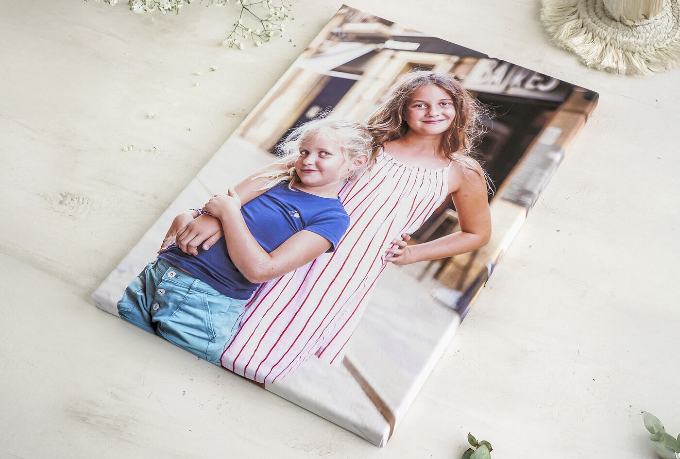 Toile photo personnalisée pour la fête des mères
