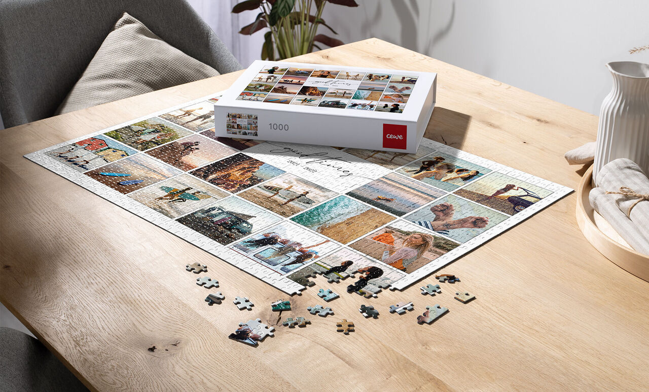 Puzzle photo personnalisé - 99/500/1000 pièces - Puzzle personnalisé - Art  vertical/horizontal (500 pièces avec boîte) : : Jeux et Jouets
