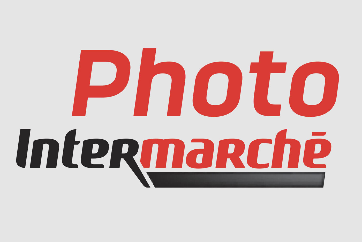 Logo d'Intermarché en rouge et noir