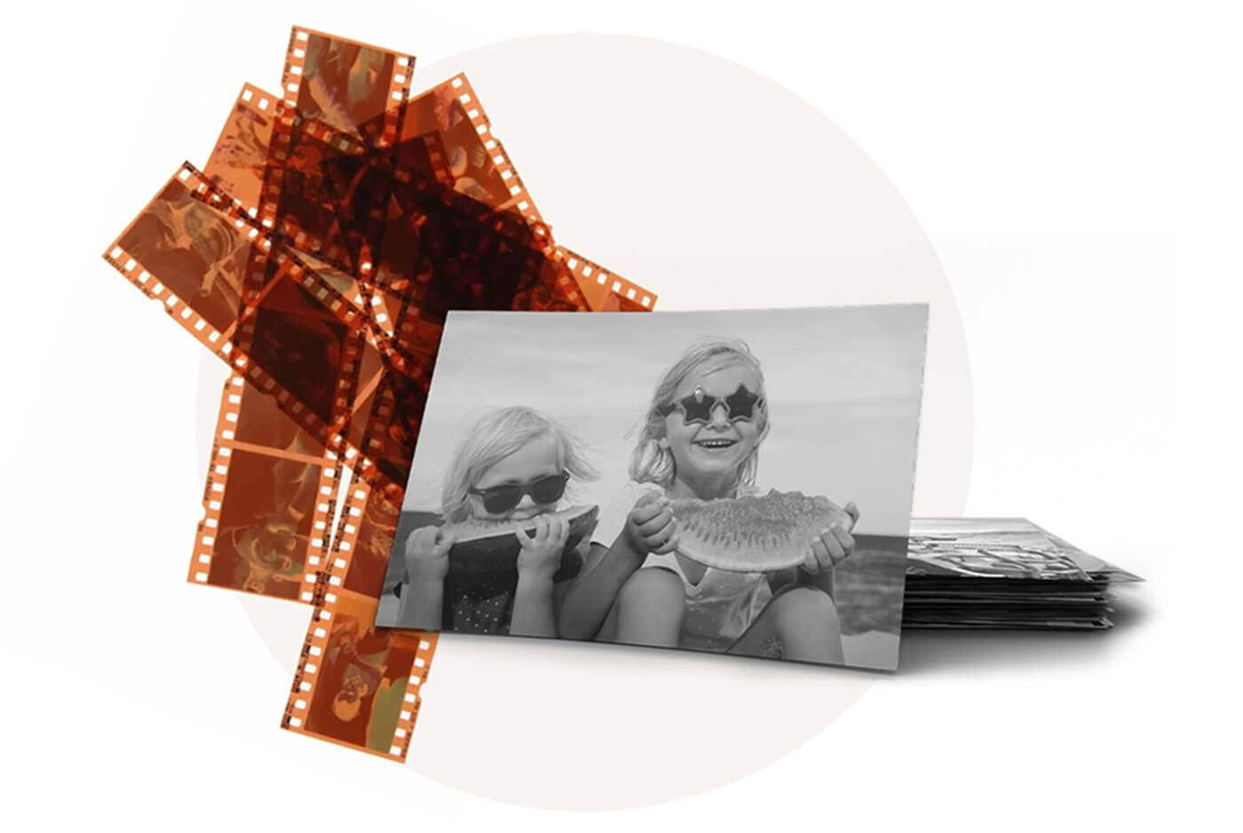 Tirages photo argentiques en noir et blanc