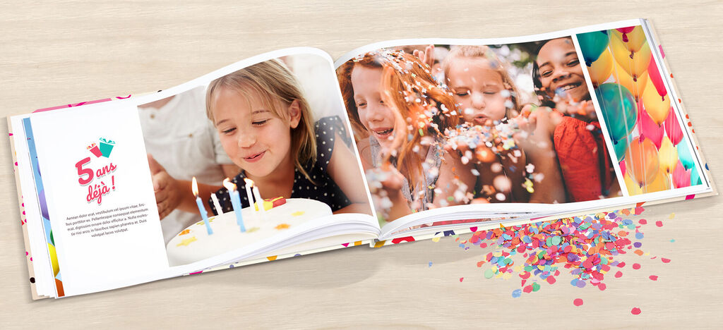 Album photo anniversaire