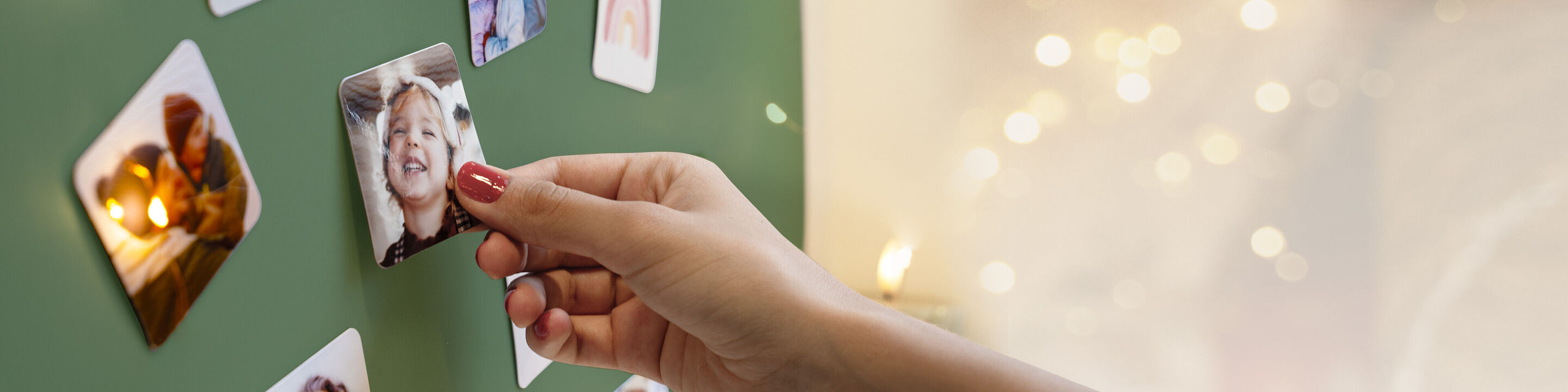 Magnet photo personnalisé pour frigo