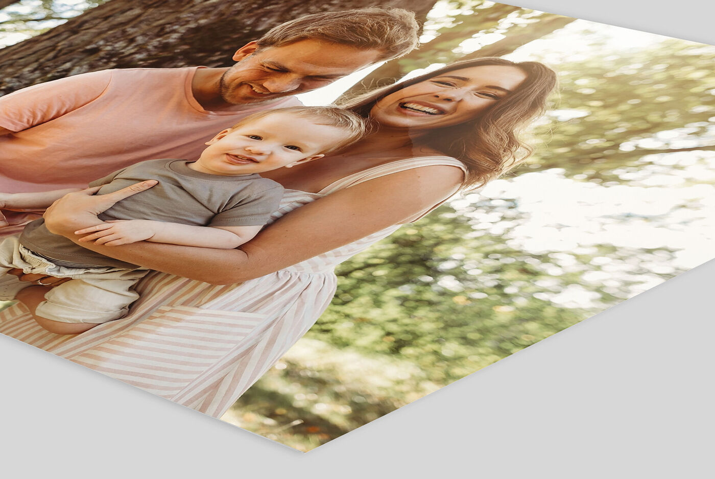 Poster photo premium de CEWE avec une belle photo de famille