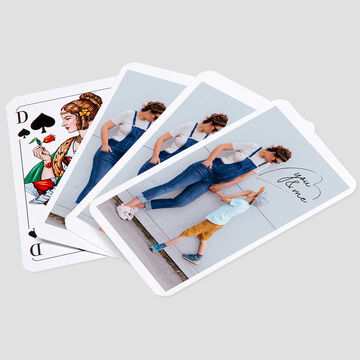 Jeu de cartes personnalisé
