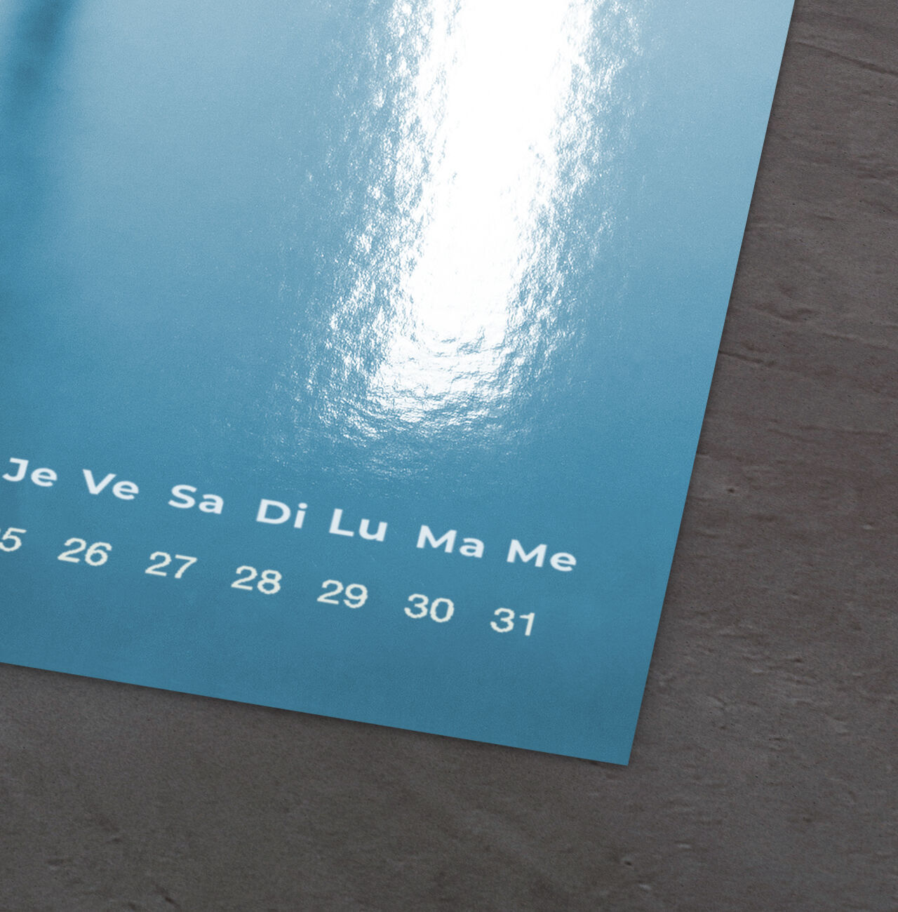 Papier photo calendrier Cewe;