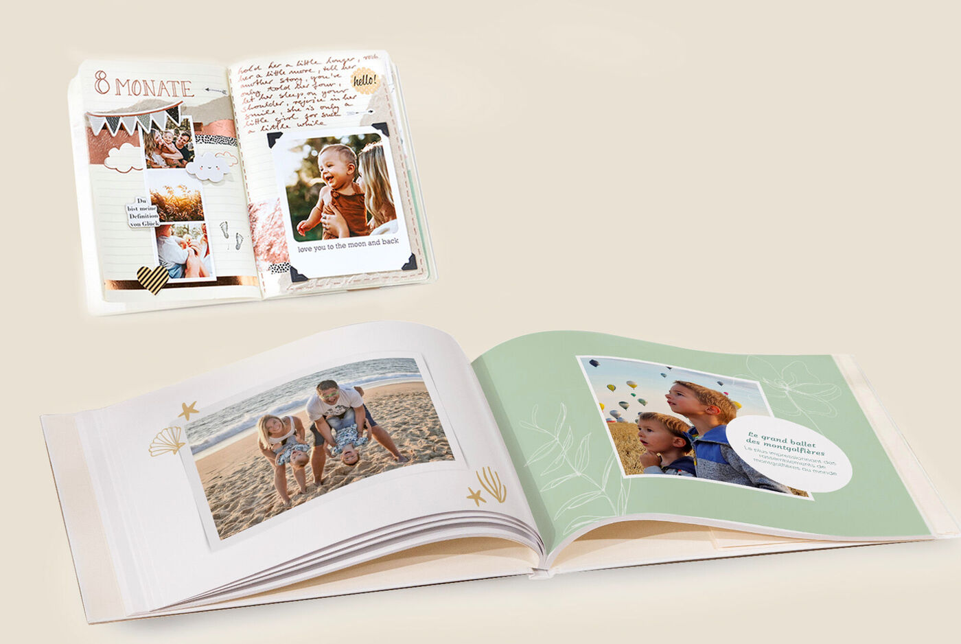 Album scrapbooking vs livre photo en ligne