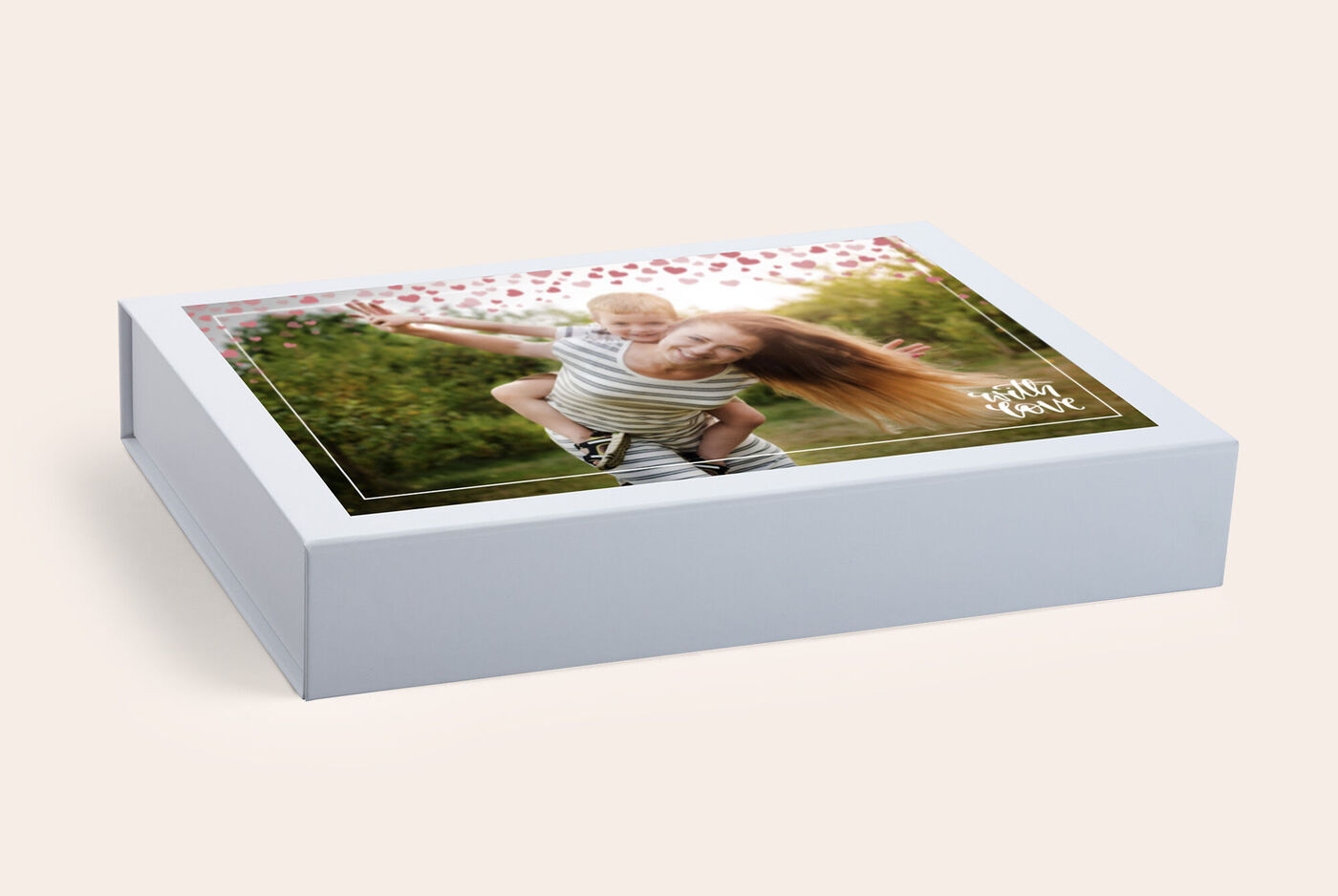 Boîte cadeau photo fête des mères