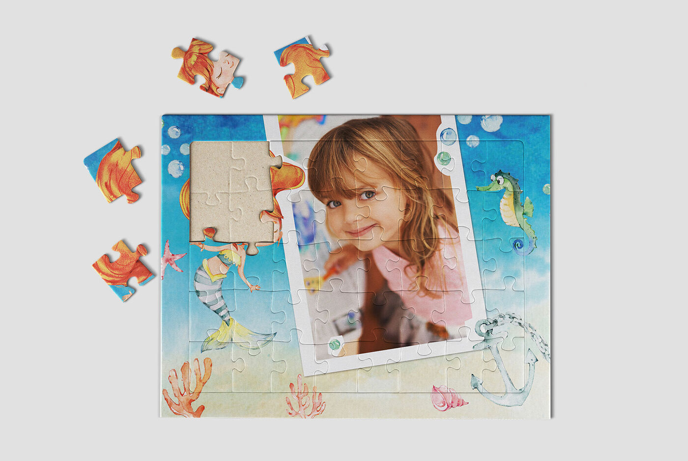 Petit puzzle photo pour enfant
