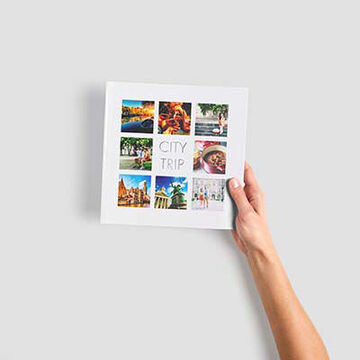 Livre photo au format carré 21x21cm