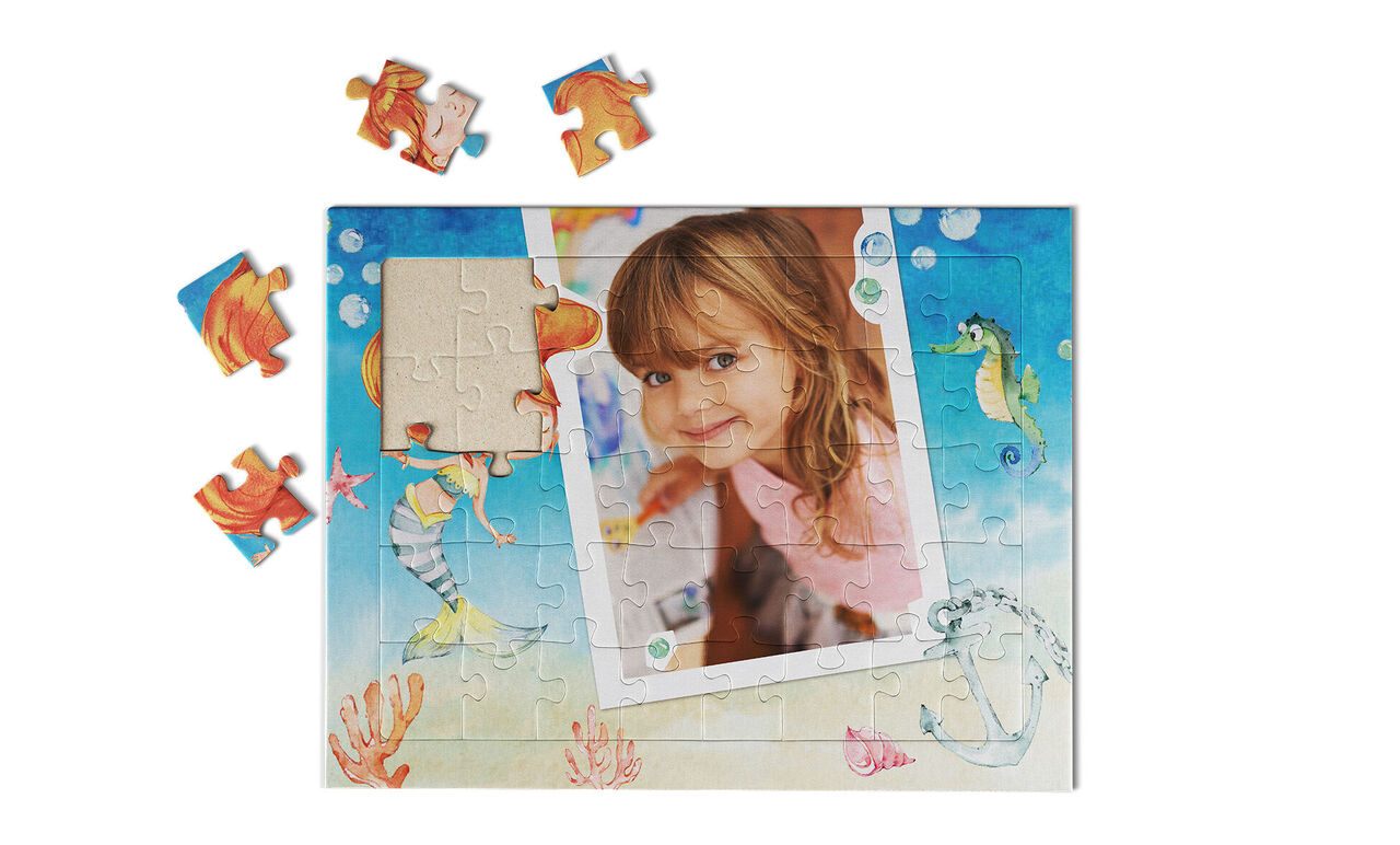 Puzzle personnalisé pour enfants - 40 pièces extra-larges