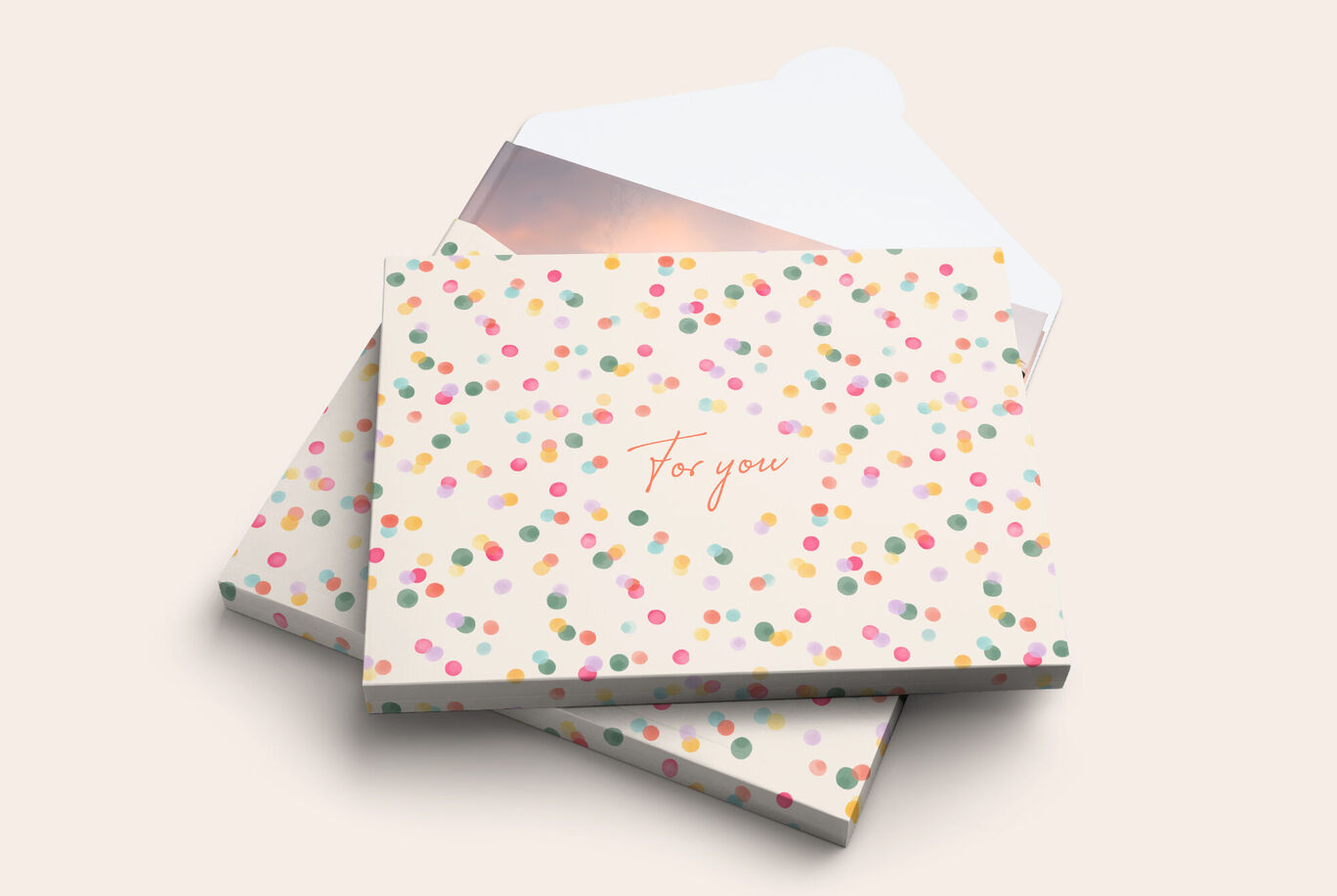 Pochette cadeau pour album photo