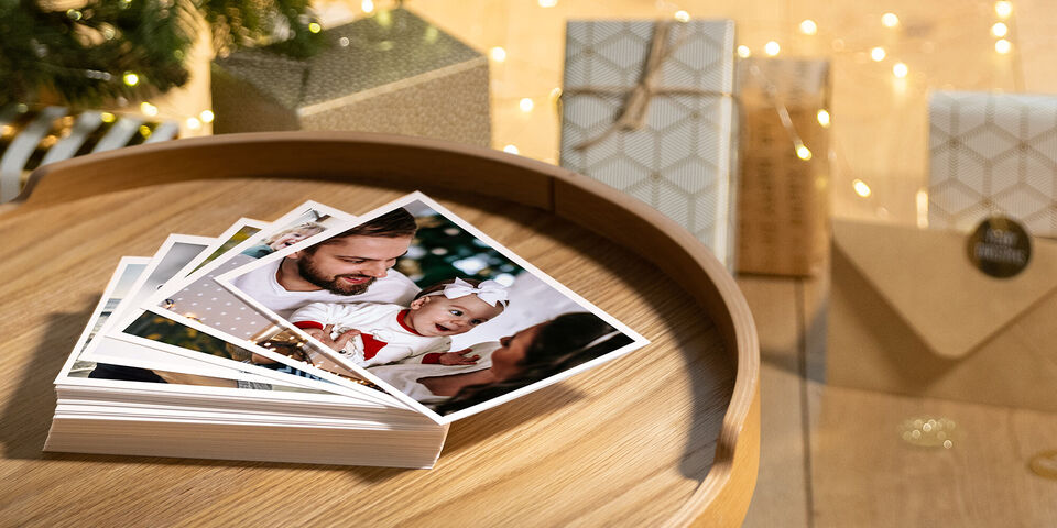 Tirages photo personnalisés à offrir pour Noël