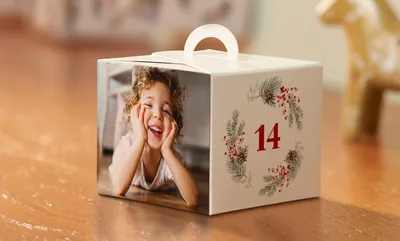 Calendrier De L'Avent DIY Vide à Remplir - 24 Boîtes En Papier Réutilisables - Pour Noël, Anniversaire, Saint-Valentin - 9