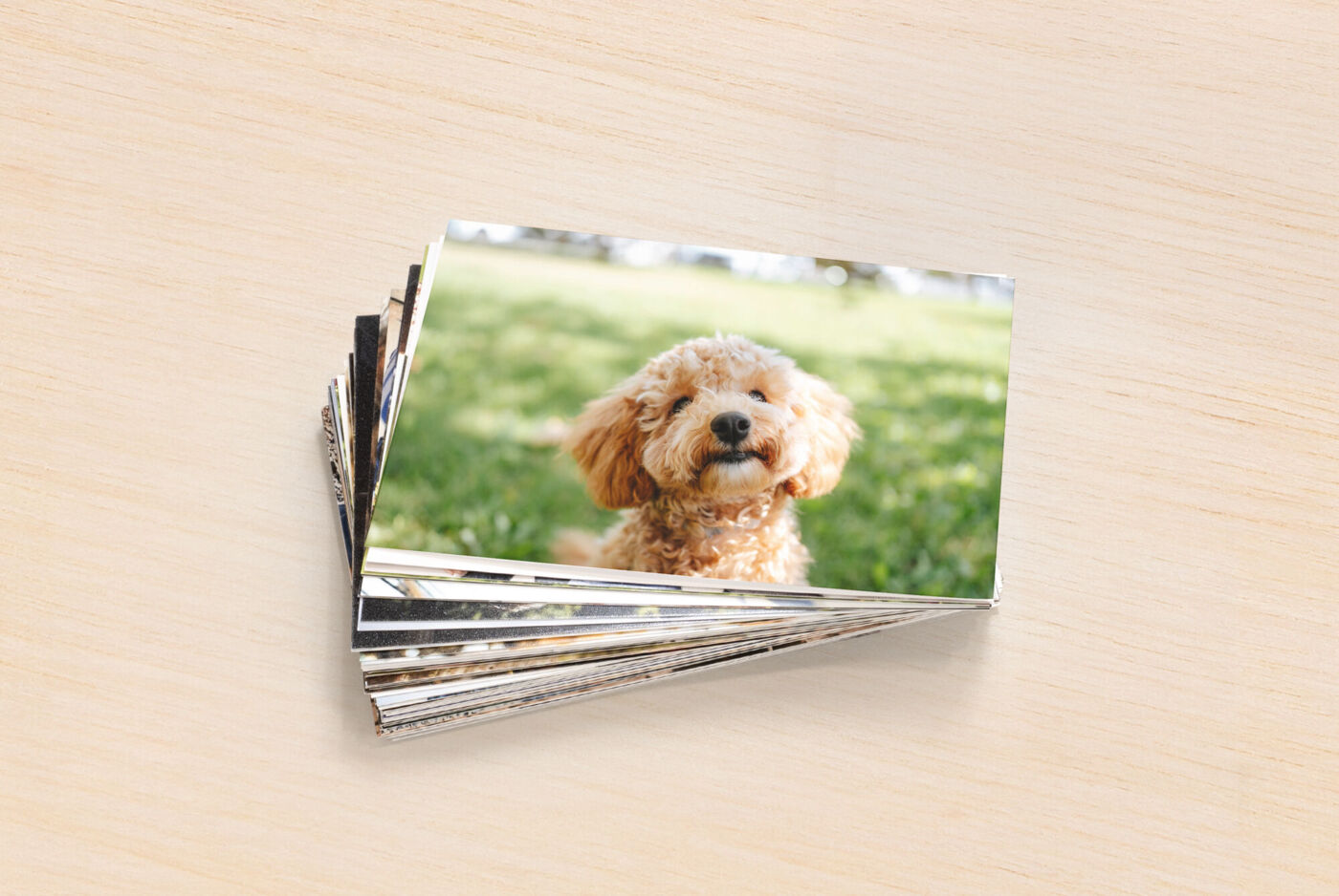 Jeu de carte personnalisé avec photo au dos