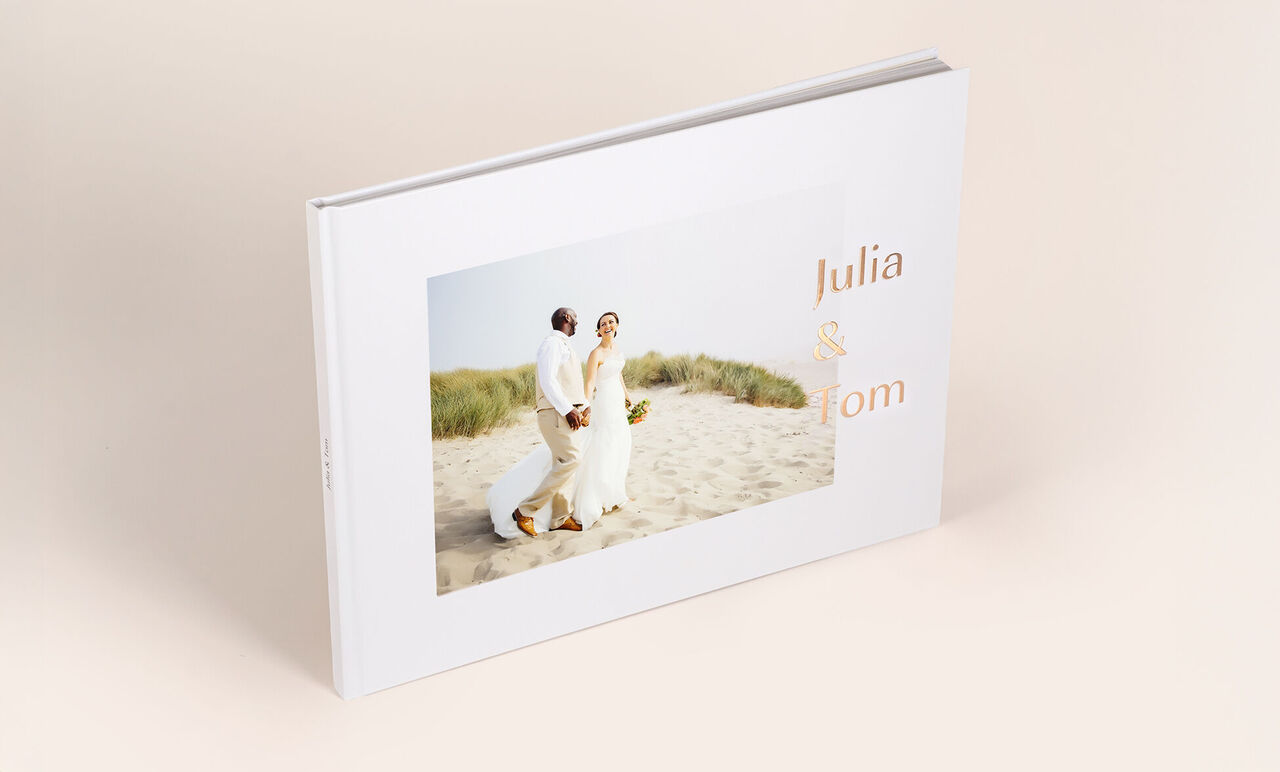 Grand livre photo paysage, album photo mariage