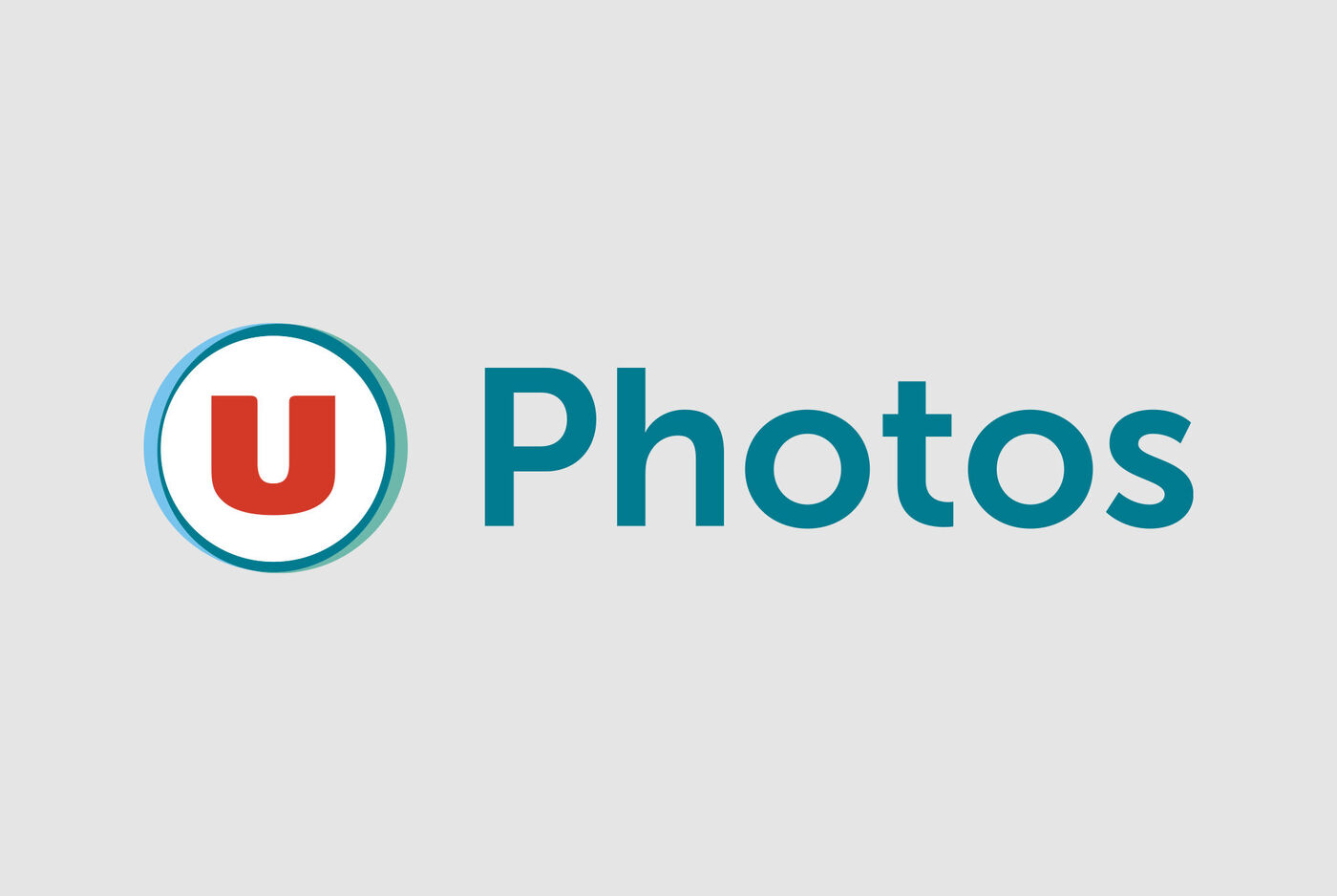 Logo de UPHOTOS.fr avec icônes colorées