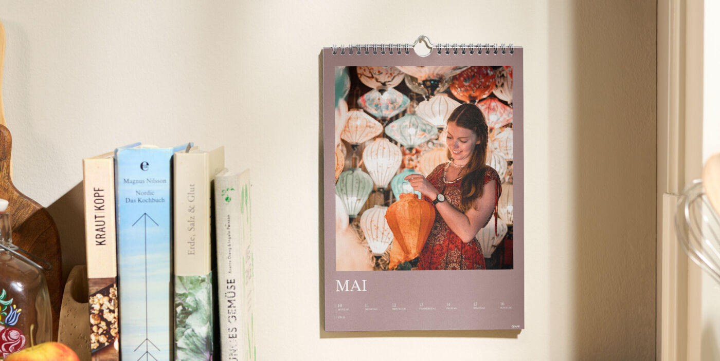 Calendrier photo hebdomadaire