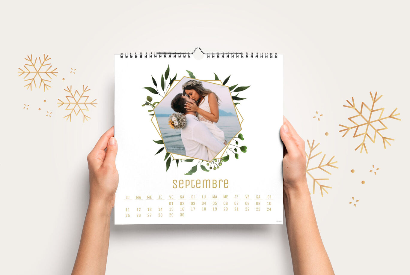 Calendrier photo carré