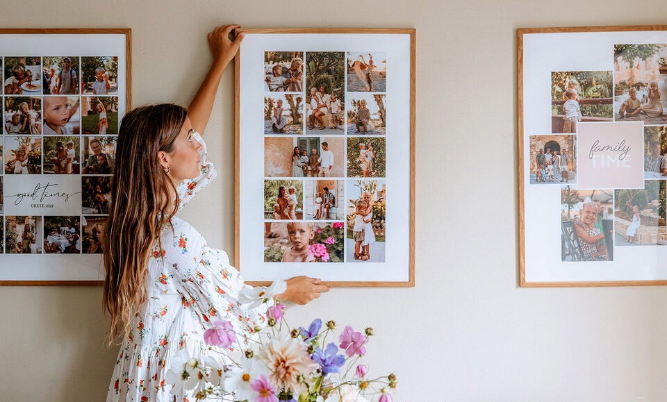 Pêle-mêle photo original et créatif