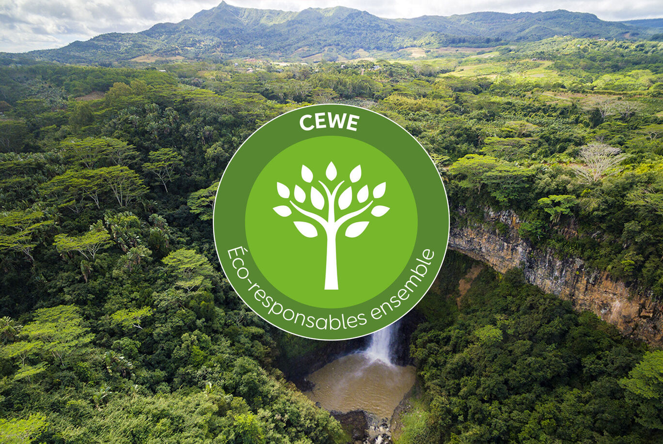 Logo CEWE éco-responsables ensemble
