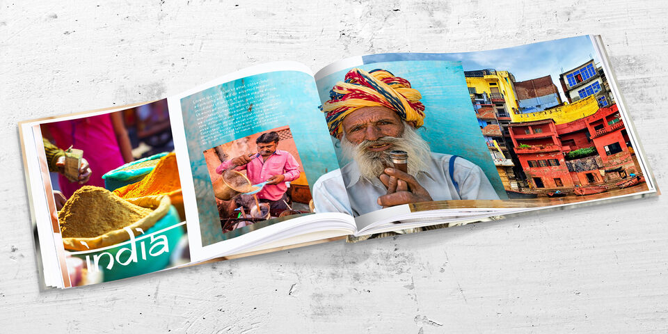 livre photo personnalisé vacances