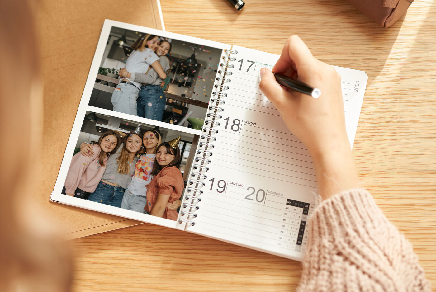 Agenda scolaire personnalisé A5