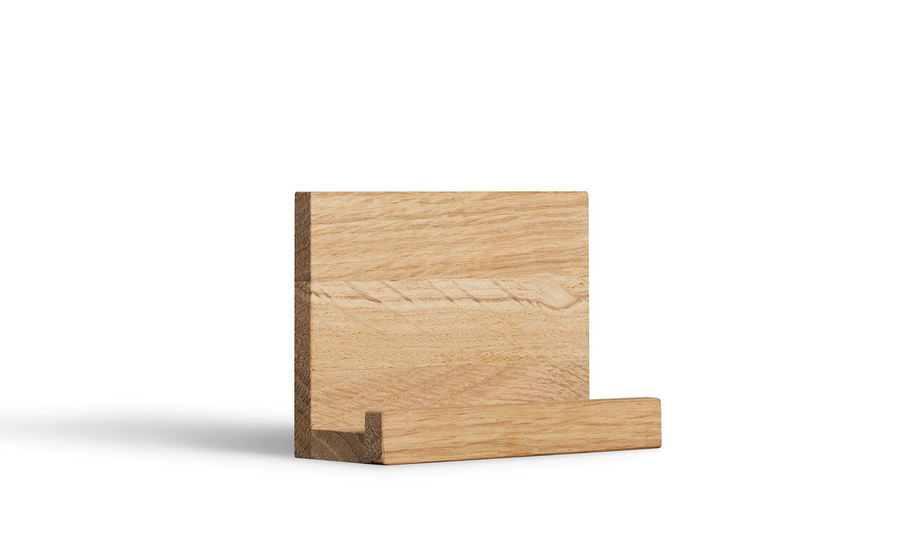 Calendrier photo de bureau avec support bois