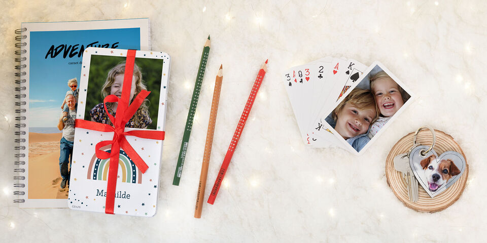 Cadeau personnalisé avec photo et texte