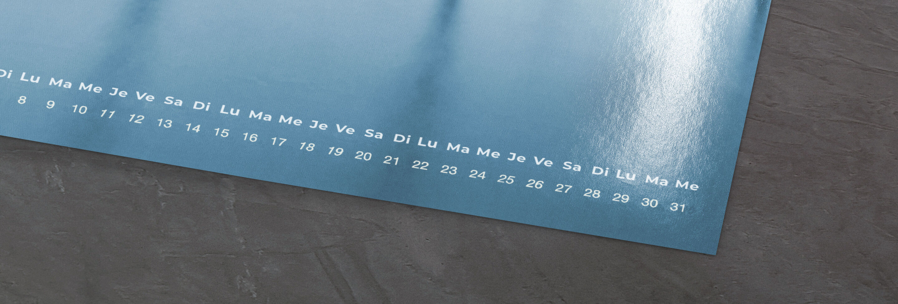 Papier standard calendrier hgv;