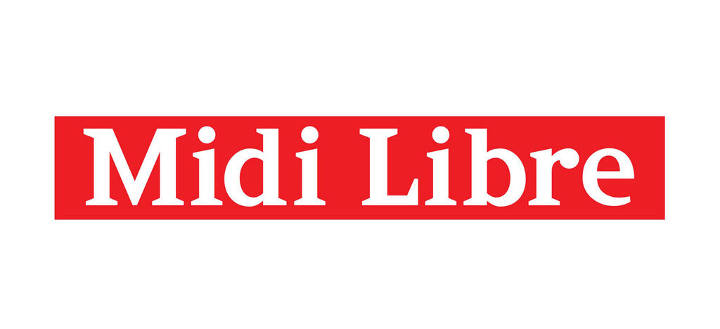 Logo de Midi Libre en rouge.