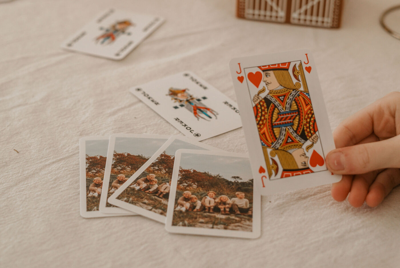 Jeu de cartes personnalisé