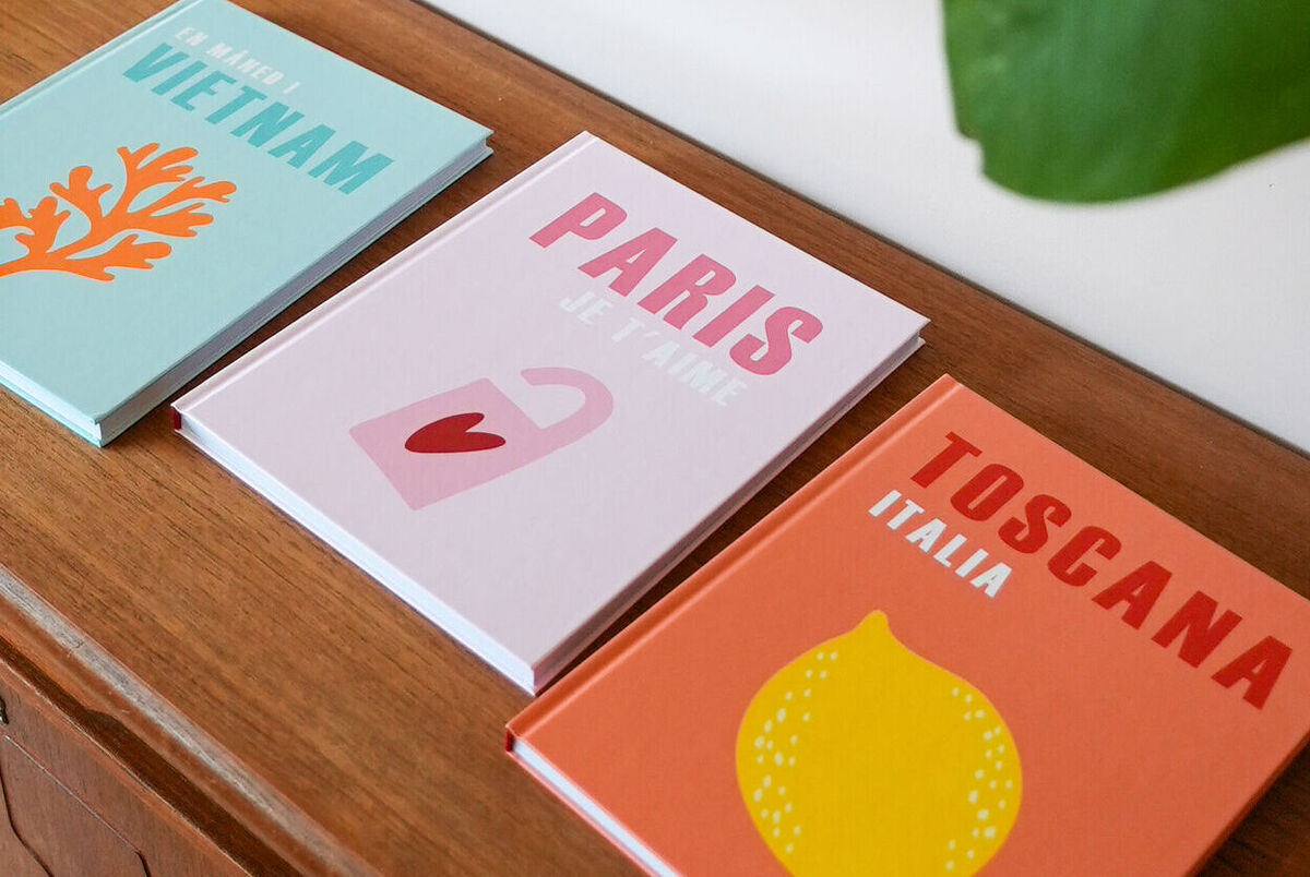 Album photo Assouline Vietnam, Paris et Toscane en Italie