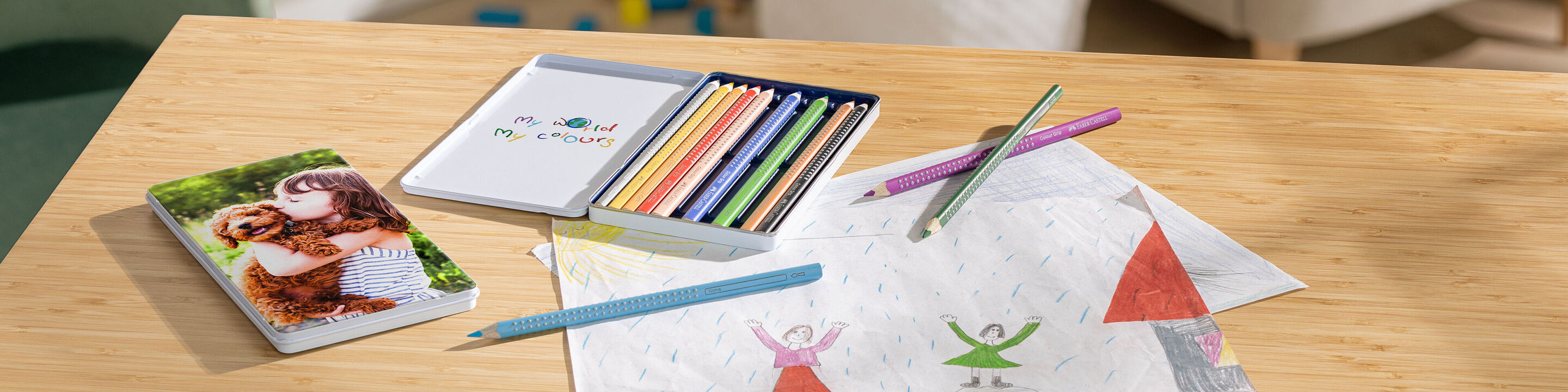 fournitures scolaires à personnaliser avec photo