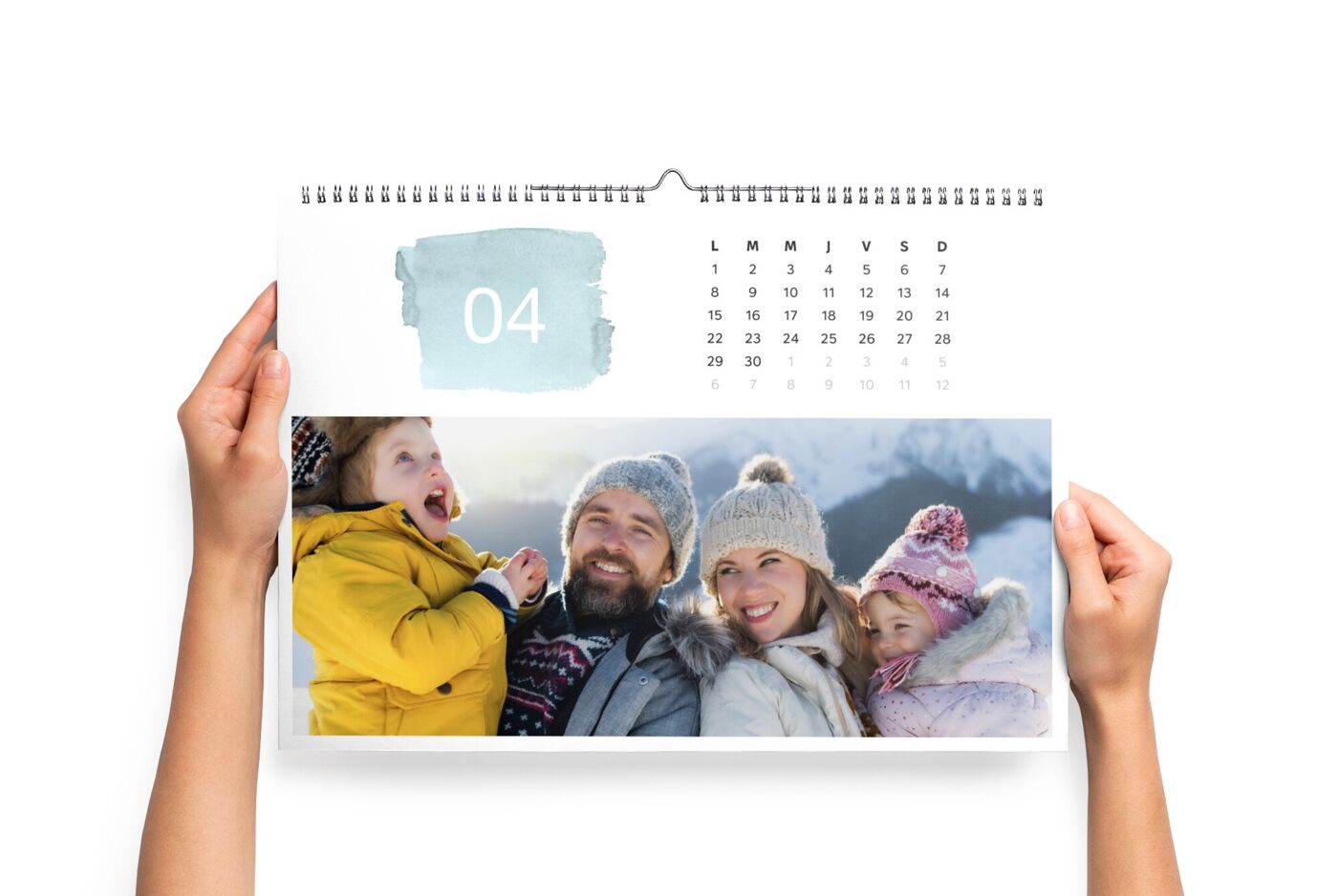 Calendrier photo mural A3 Paysage