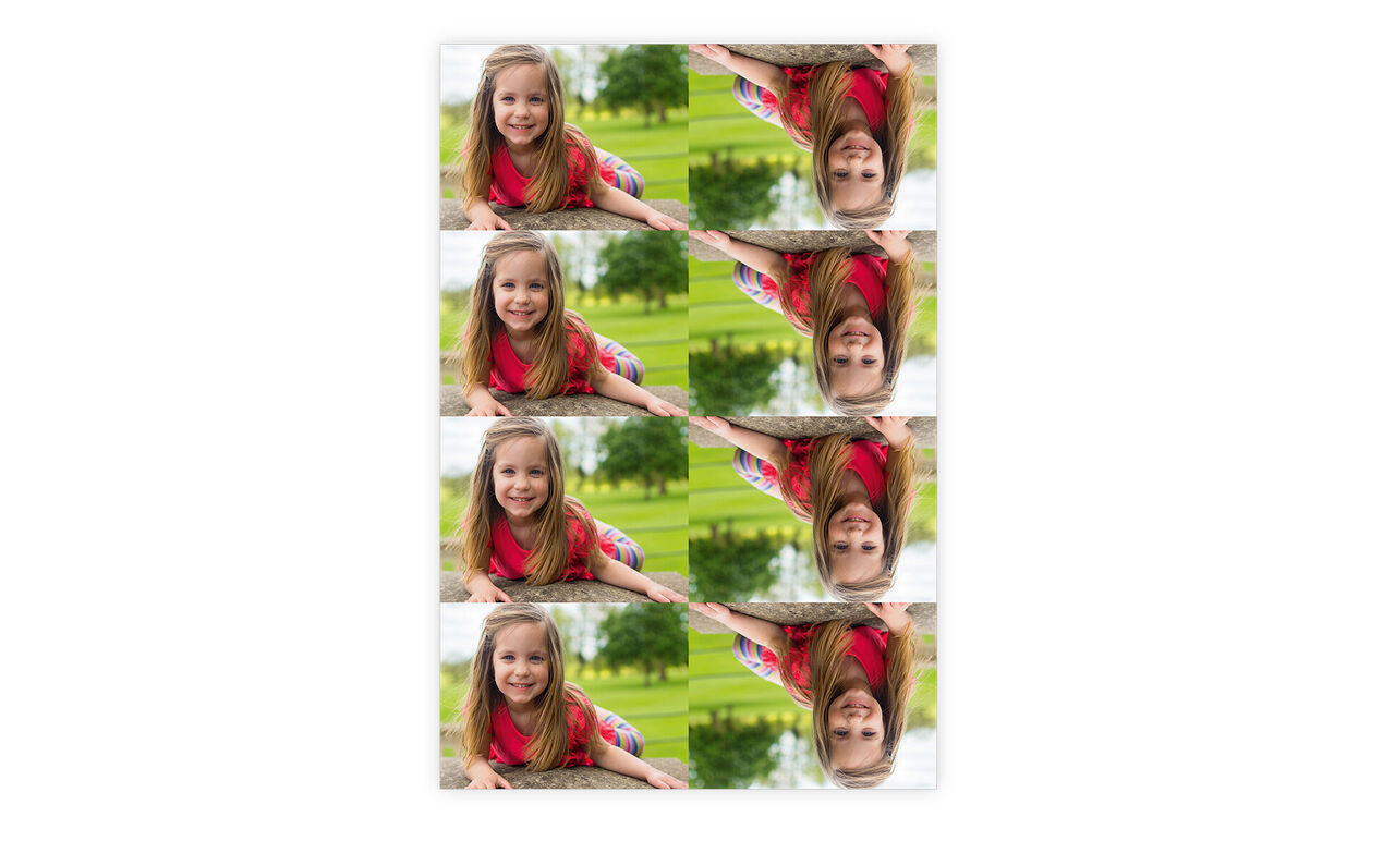 Lot de mini tirages photo