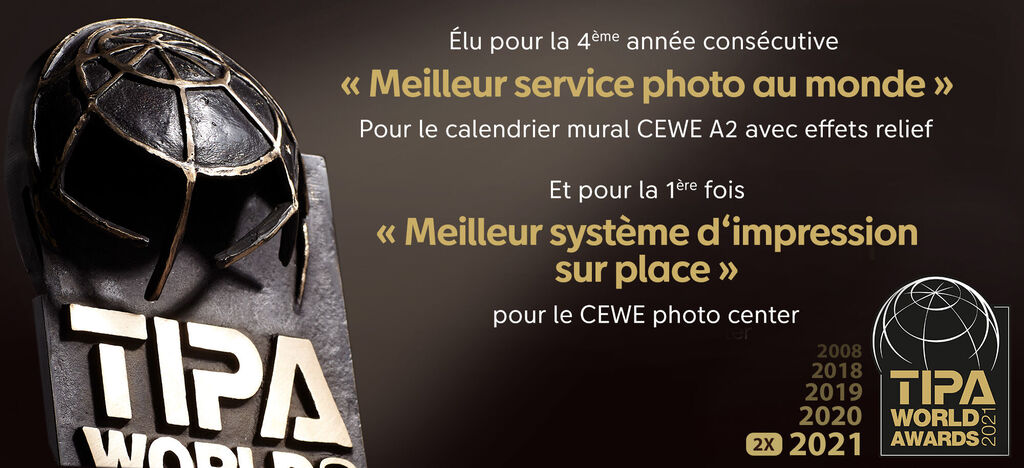 Cérémonie de remise de prix pour le meilleur service photo au monde avec CEWE.