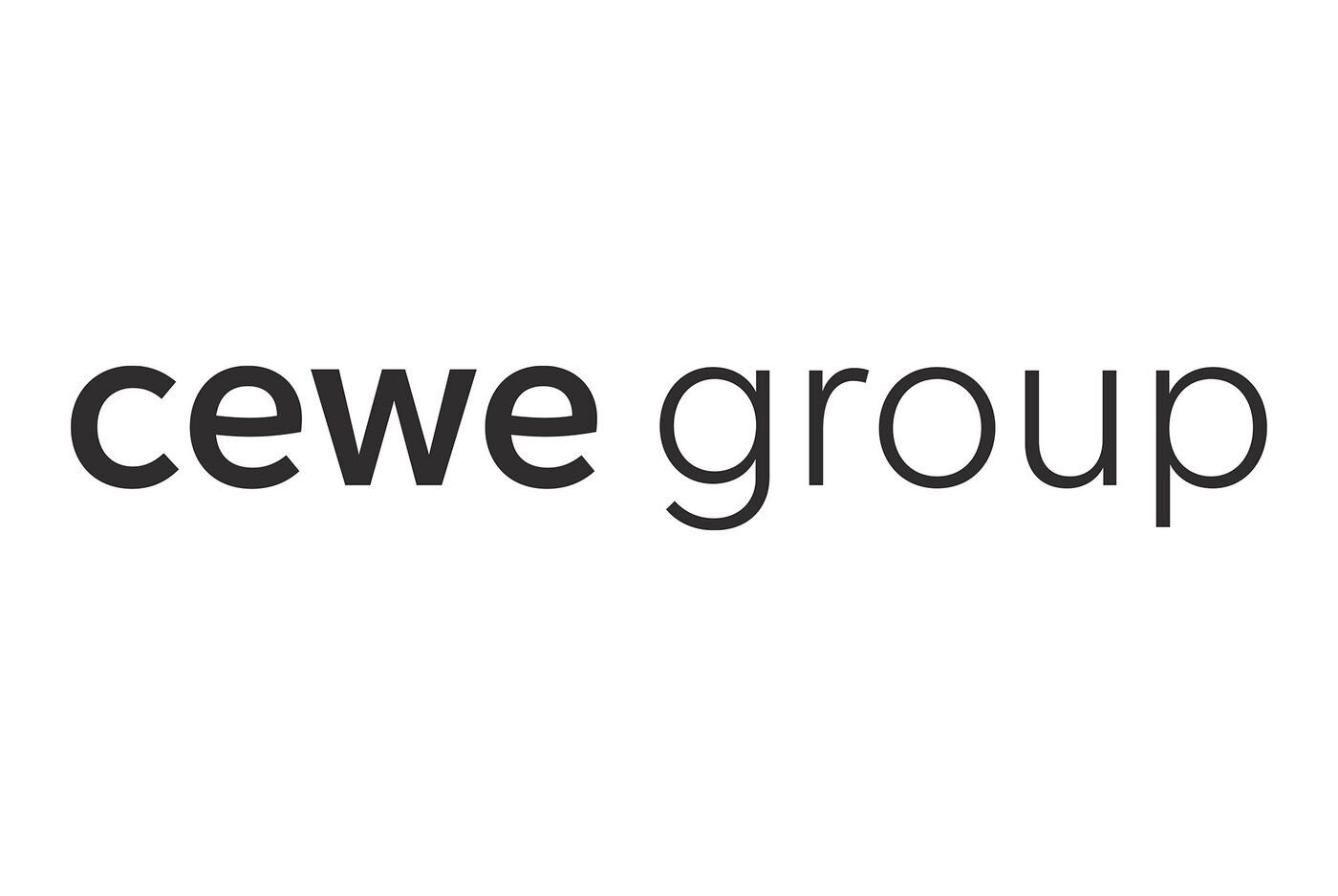 Logo du groupe CEWE au design épuré