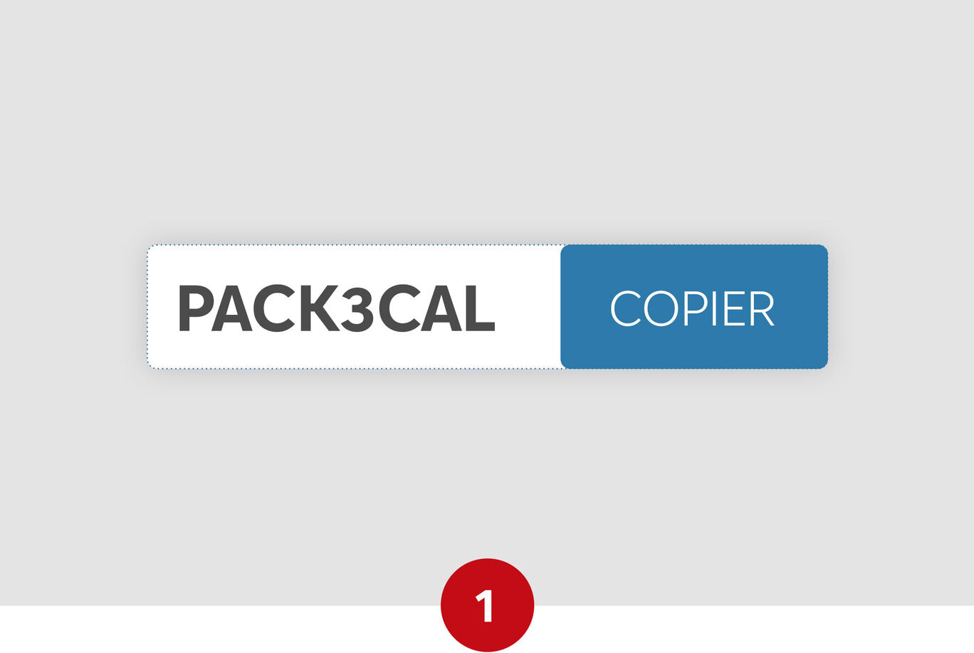 Etape 1 : illustration du code promo PACK3CAL à copier pour bénéficier de l'offre sur les calendriers