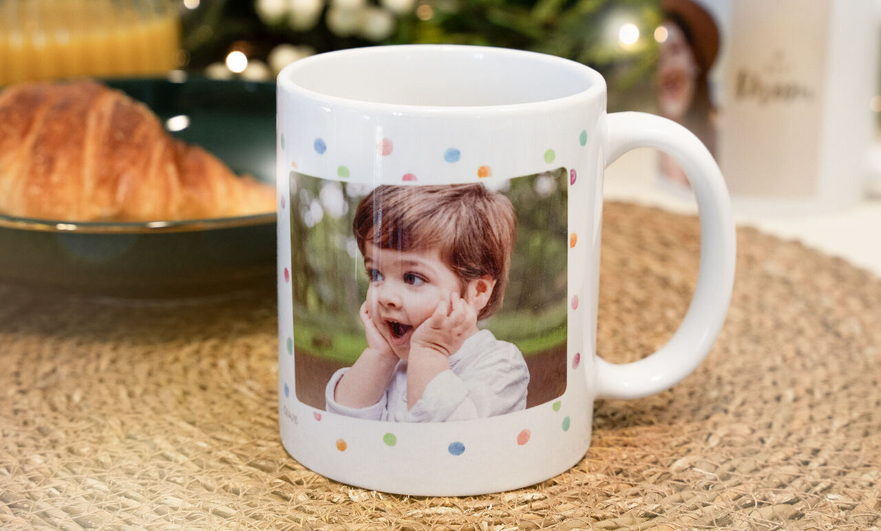 Mug photo classique