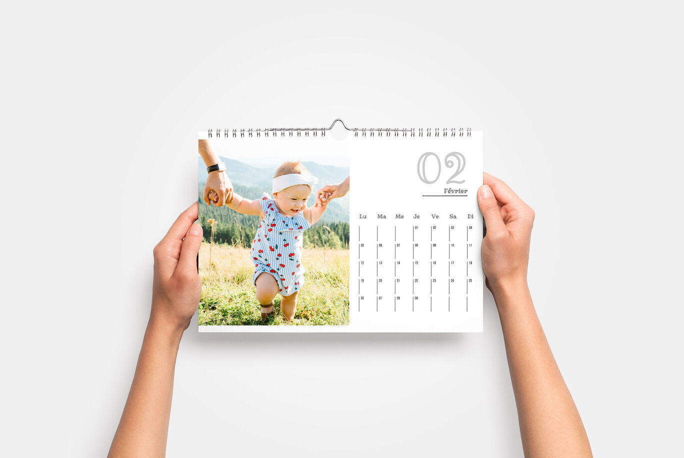 Calendriers Photo Muraux A4 & A3 Simples
