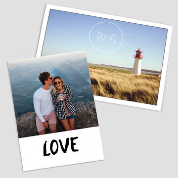 Photos de vacances imprimées sur un tirage Fine Art