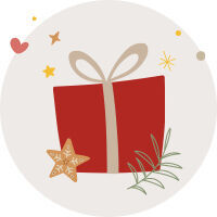 Picto illustrant la catégorie cadeaux de Noël