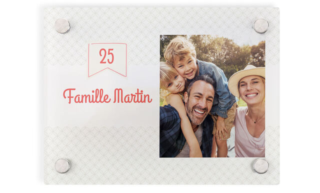Plaque de porte personnalisée avec photo et texte | CEWE