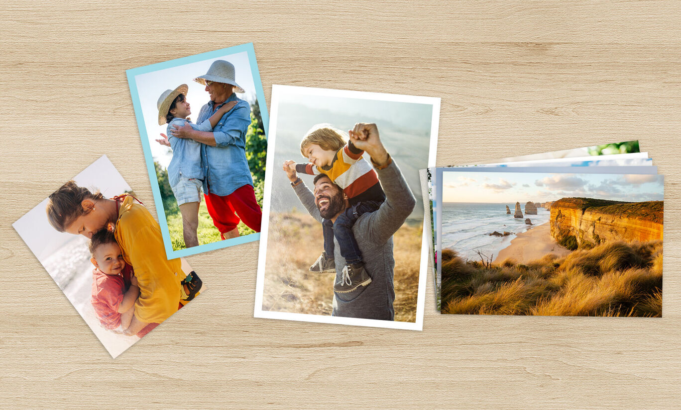 Différentes photos de moments heureux avec la famille et les amis.